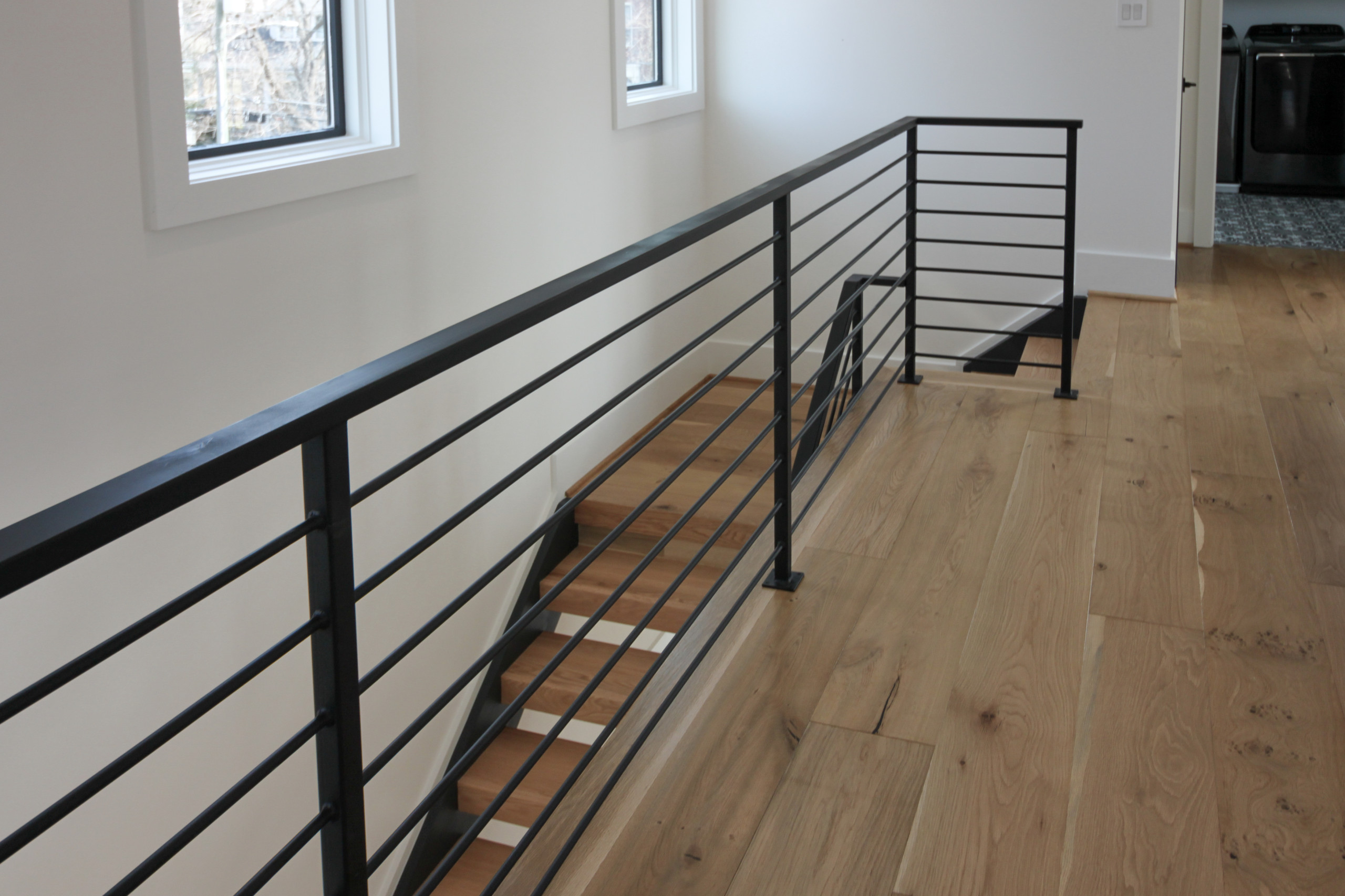 85_Sleek Three-Quarter Turn Multilevel-Staircase, McLean VA 22101