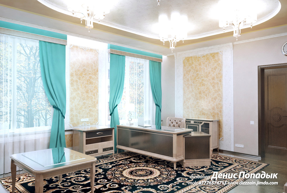 Проект интерьера КАБИНЕТА РЕКТОРА