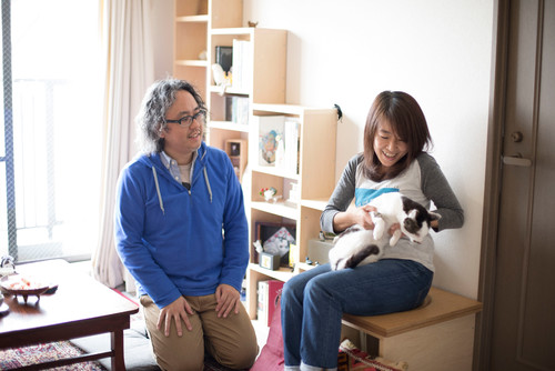 【Houzz】猫と人の幸せな暮らし：「福を招く猫」千葉ちゃんと「猫と建築社」の日常 19番目の画像