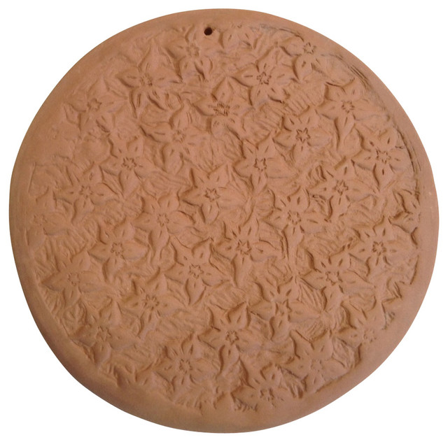 Artisan Clay Baking Stone, Round
