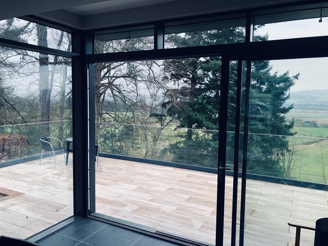 Modern reclamation contemporary-deck
