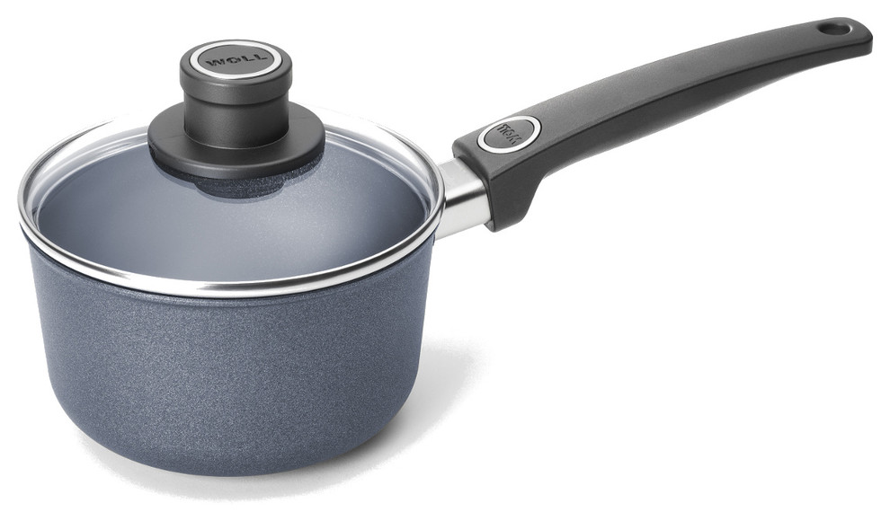 Woll Diamond Lite Cast Aluminum 1.5 Quart Saucepan Contemporary