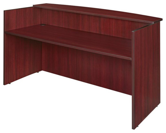 Regency Legacy Reception Desk Shell Mahogany Desks And Hutches by