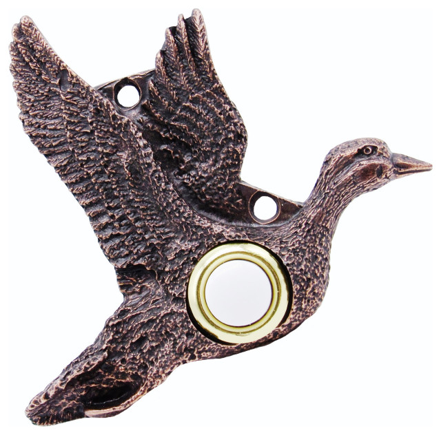 Mallard Door Bell - Rustic - Doorbells And Chimes - by Buck Snort Lodge ...