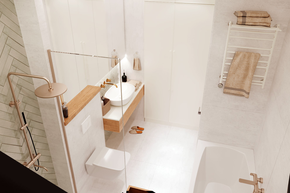 Квартира в мягких оттенках