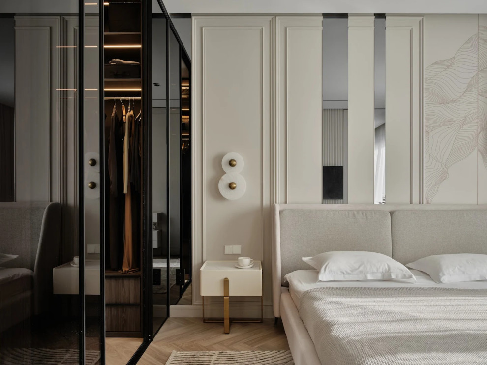 Реализация дизайна-проекта спальни в ЖК "Дом на Дачной "