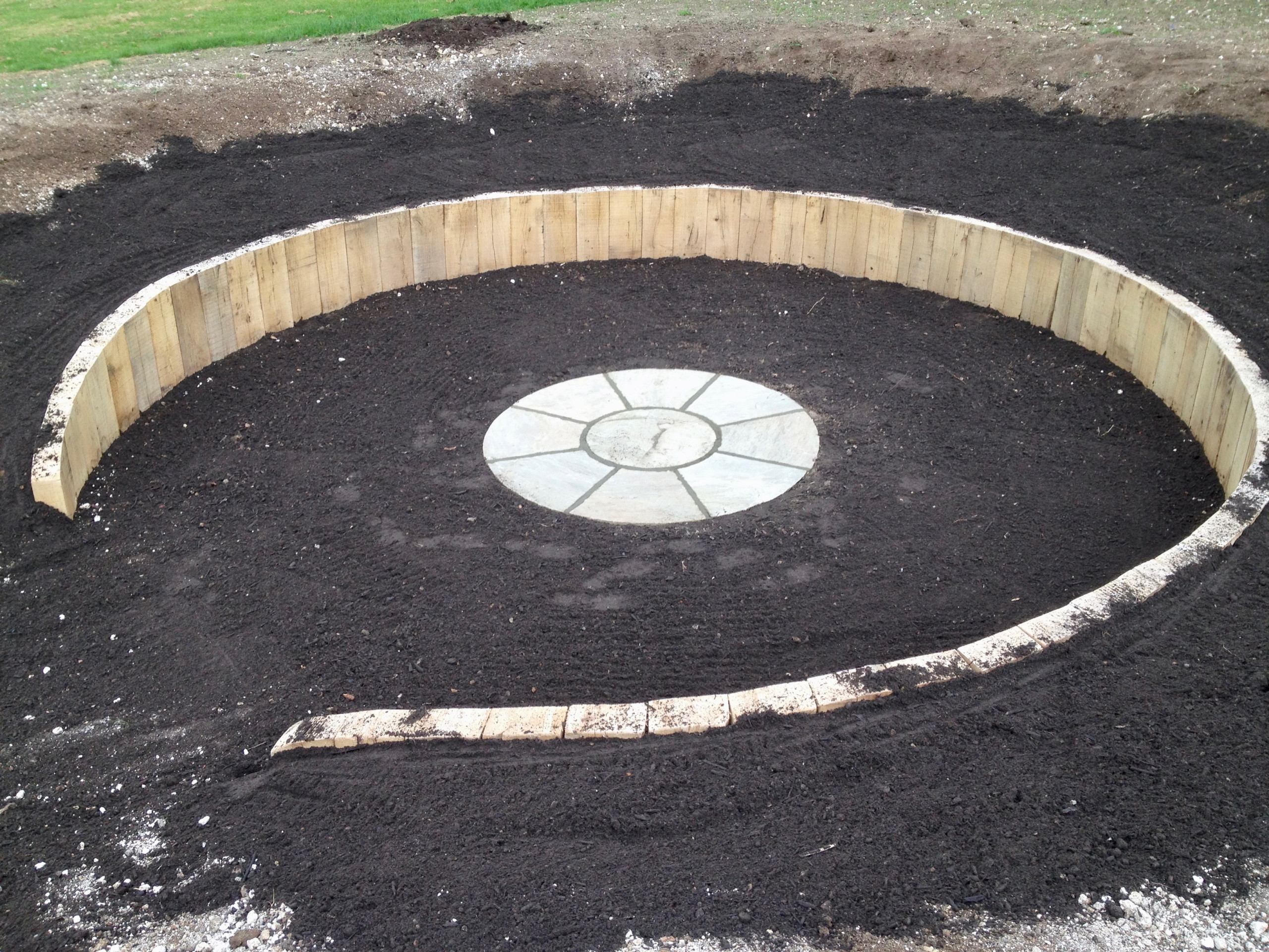 Fire Pit with Seating