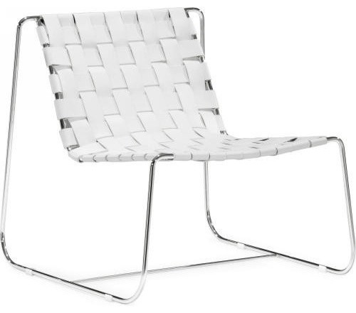 ZUO Modern - Prospect Park Lounge Chair in White - 500161