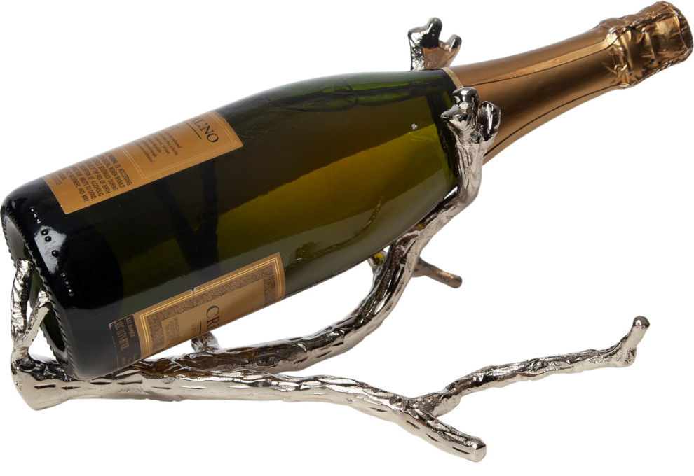 Twig Wine Bottle Holder Contemporary Wine Racks by HedgeApple Houzz