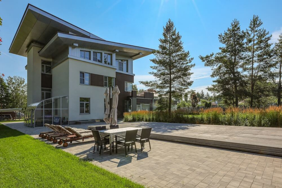 Частный сад "Современный минимализм"