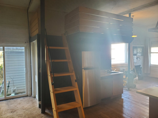 Rustic Pine Loft rustic-kitchen