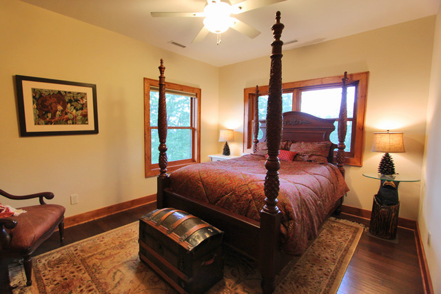 VPC- LEED projects rustic-bedroom