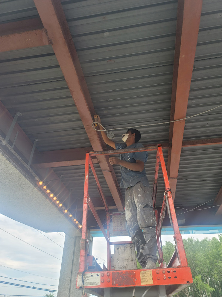 EXTERIOR PAINTING LE MONT BLANC HOTEL