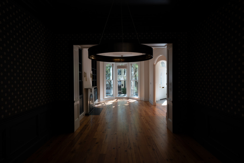 Eclectic Townhome City Scape