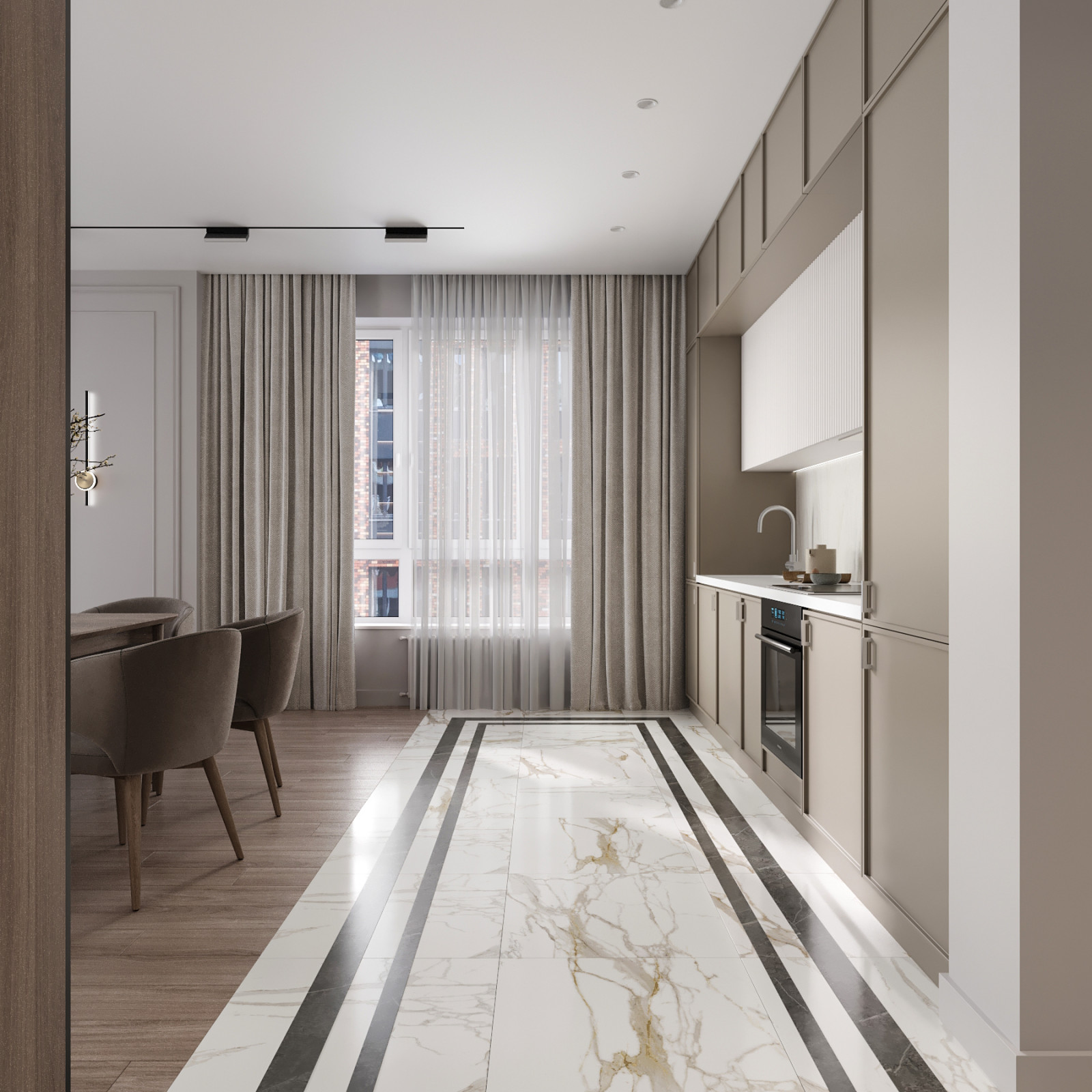 ЖК "Западный Порт" 80 кв.м.