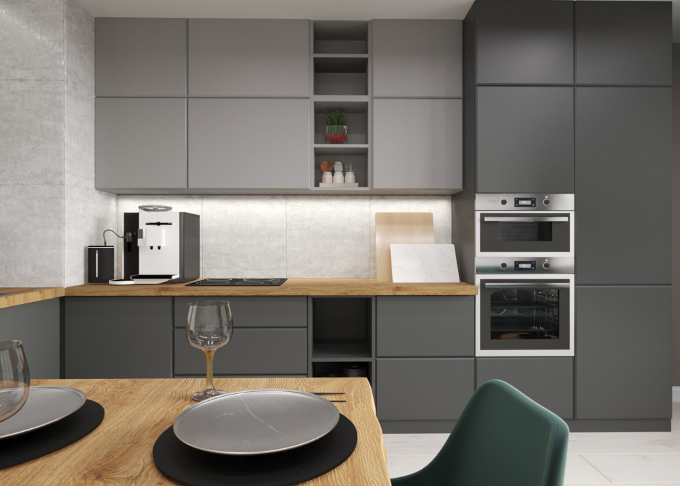 Кухня для молодой семьи ЖК Авиатор г.Саратов