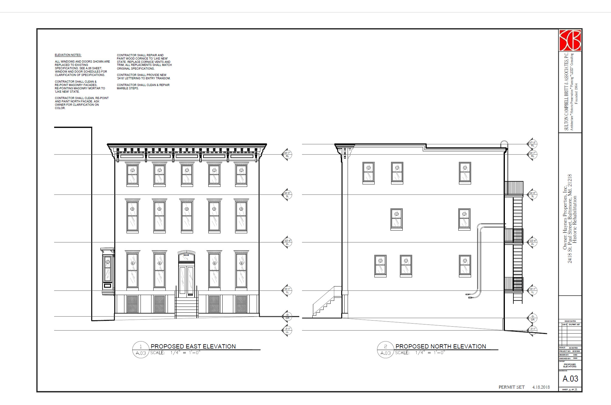 Permit Documents and Design