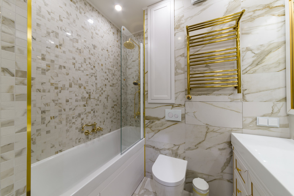 Трёхкомнатная квартира. Работы по дизайн-проекту