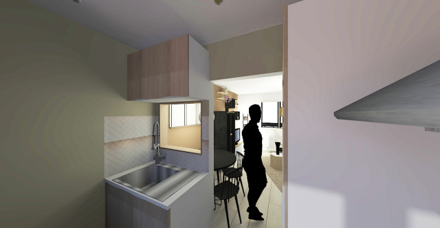 Projet Sensiquet industrial-interior-elevation