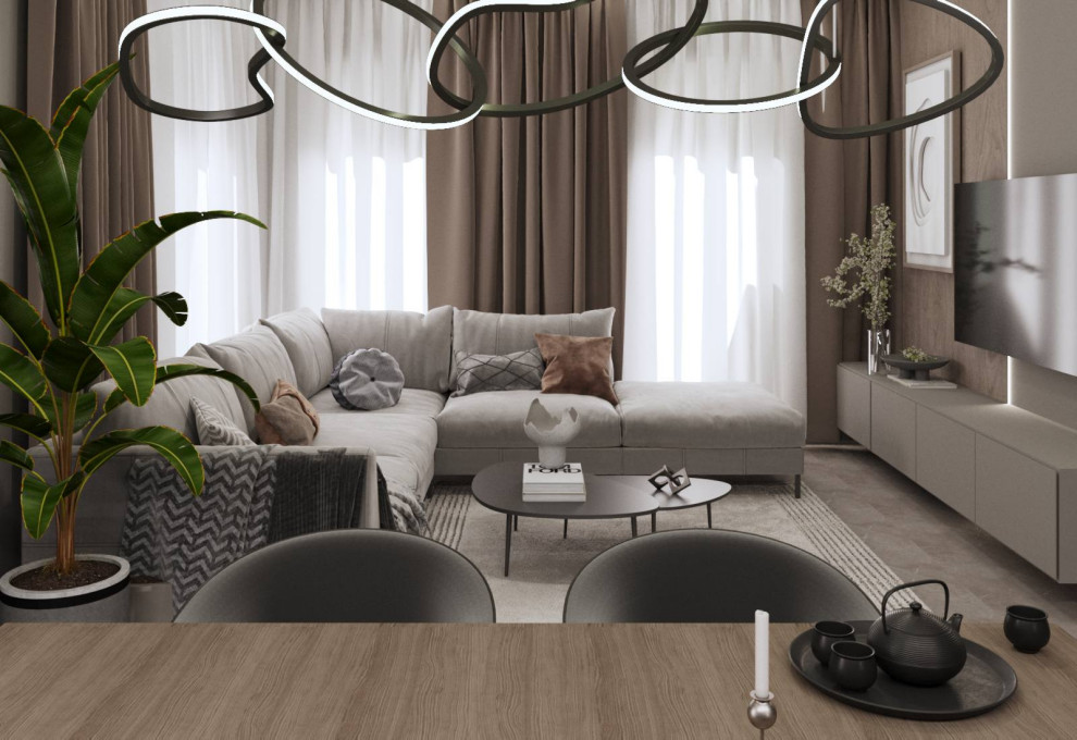 Коттедж на просеке