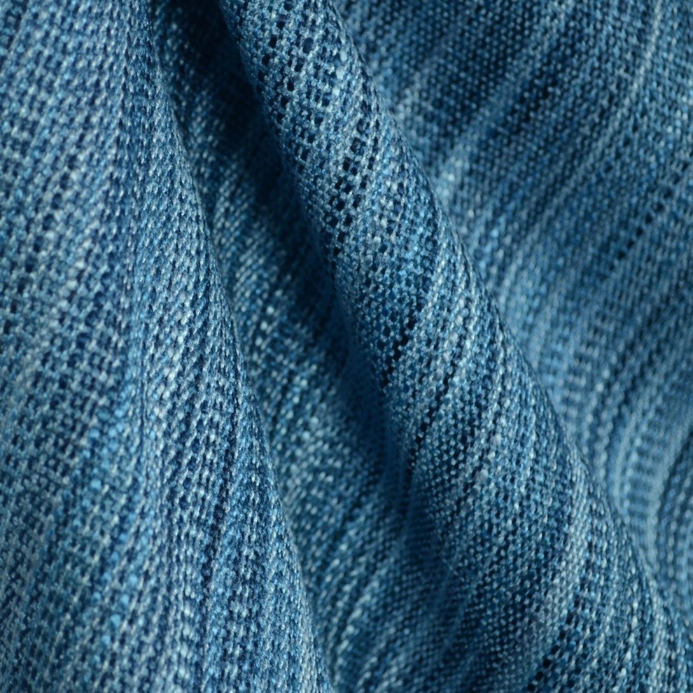 Akira Indigo Blue Waverly Fabric