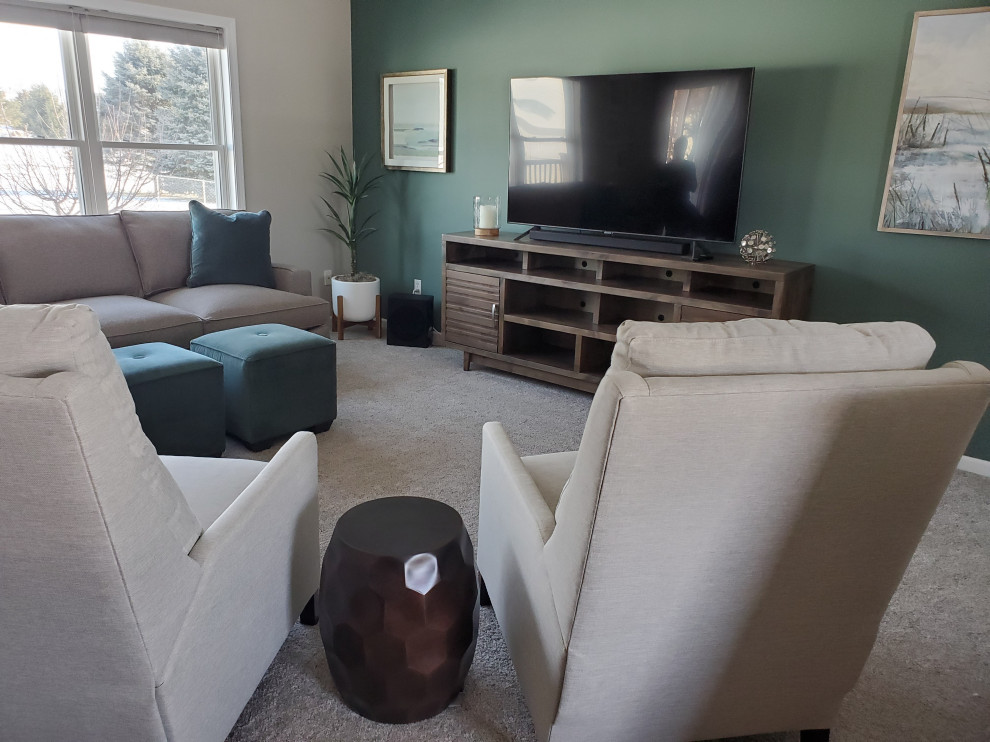 Home design - transitional home design idea