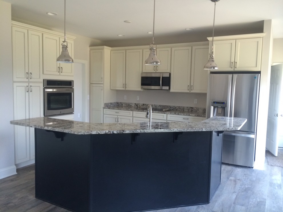 Inspiration for a rustic kitchen remodel in Baltimore