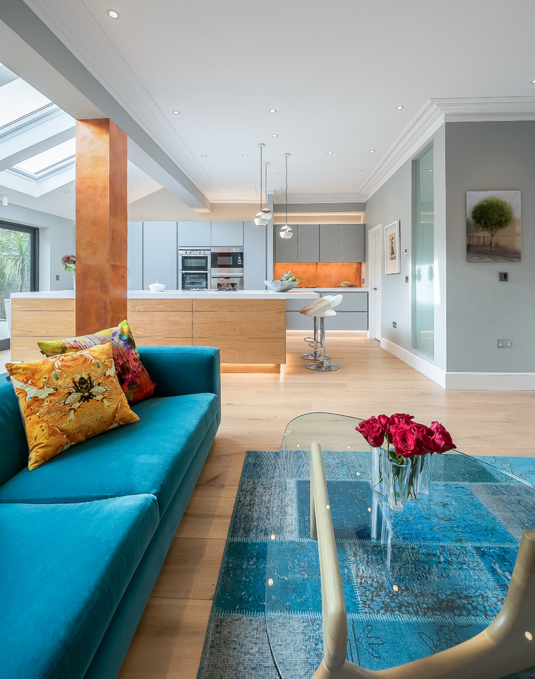 A Modern & Colourful Home, Muswell Hill