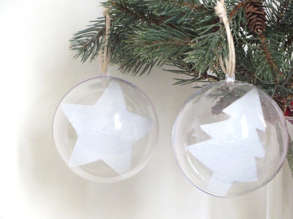 10 Boules à Neige Transparentes Vides DIY - Avec Bouchon à Visser - Pour Décorations De Noël Personnalisées - 150 Ml
