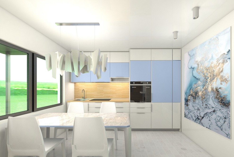 Дом "Куб" в стиле минимализм.