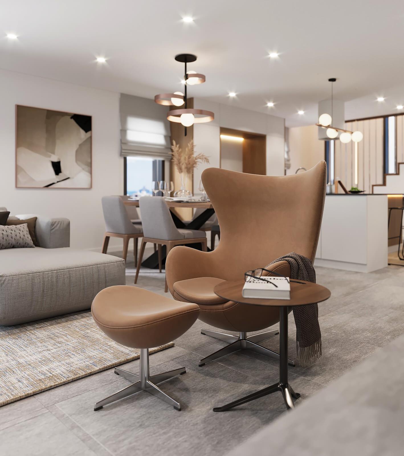 Дом на Женевском озере в Швейцарии