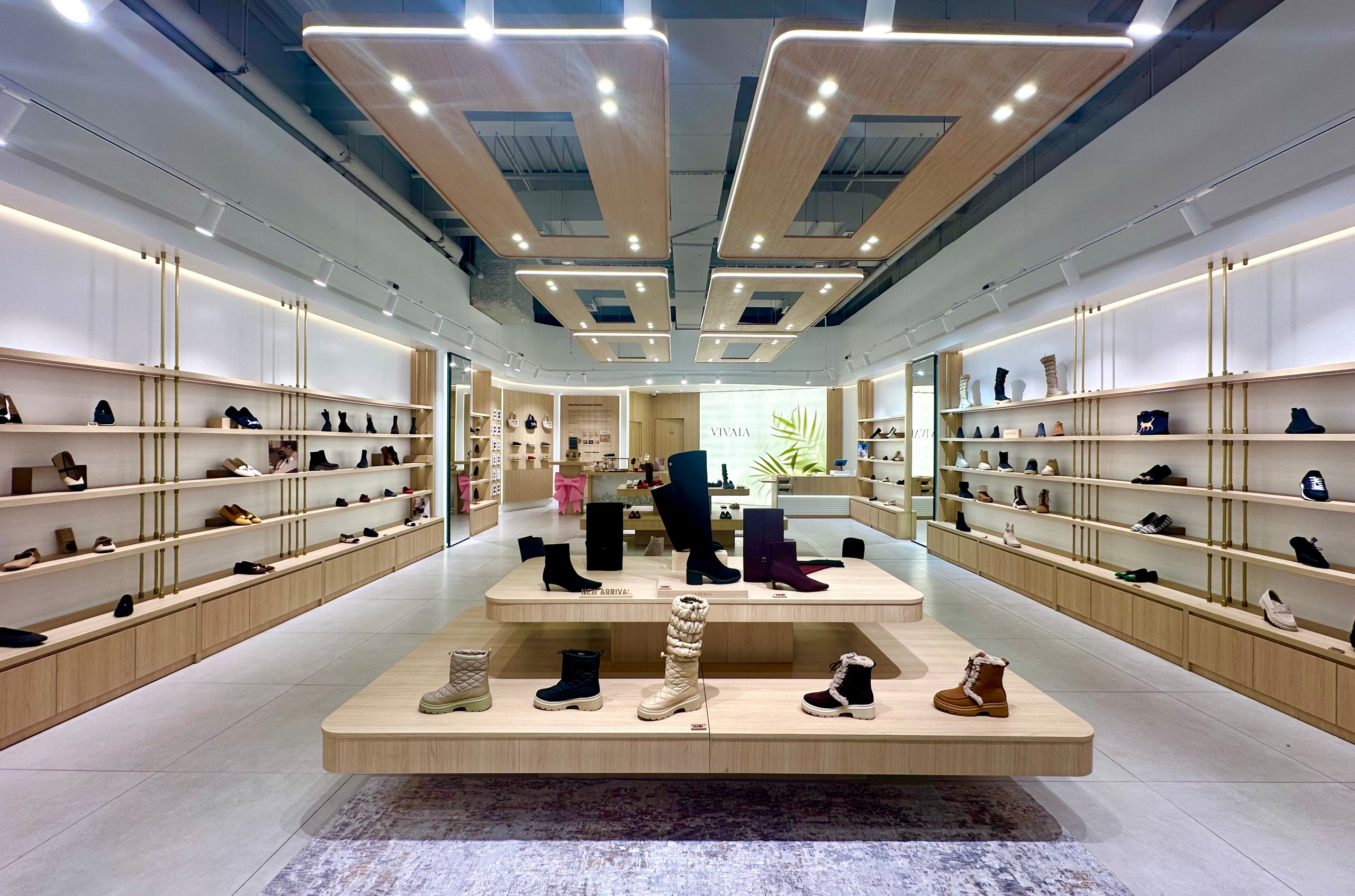 Aménagement d'une boutique