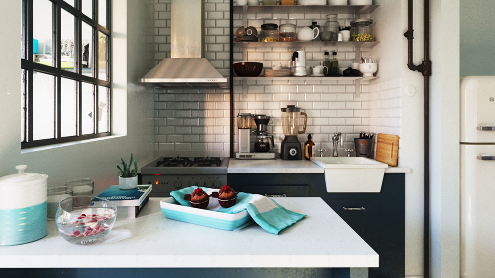 Студия в скандинавском стиле