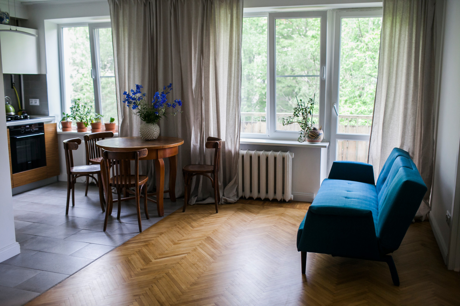 мини квартира в хрущевке для молодой семьи