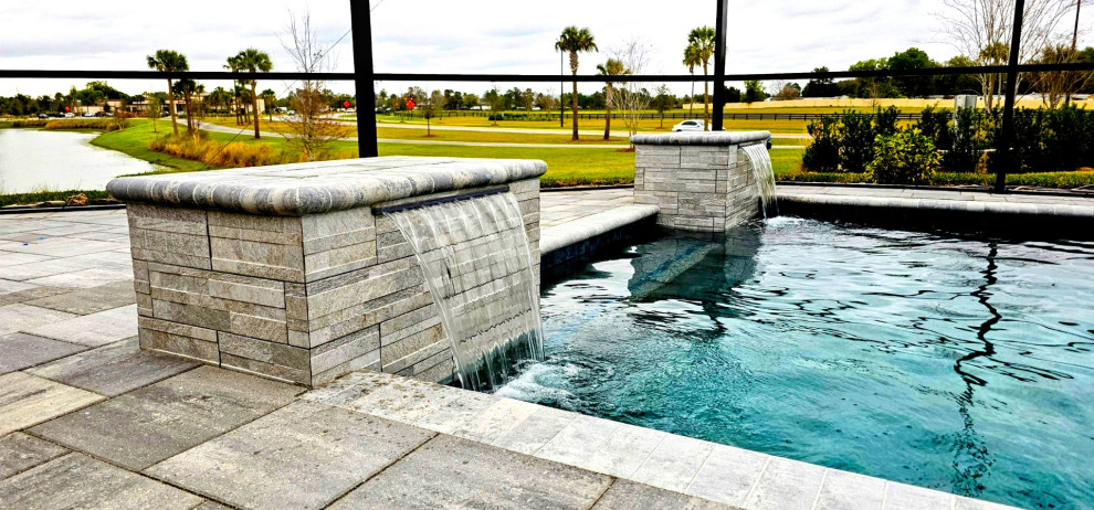 Rectangular Pool with a Twist (or a circle)