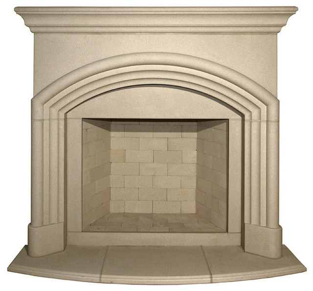 Yorkshire Cast Stone Fireplace Mantel Traditional Fireplace