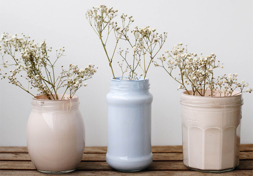 DIY : Recyclez de vieux bocaux en quelques coups de pinceau