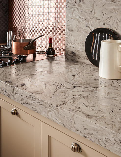 Corian Smoke Drift Prima Traditional Kitchen Other By