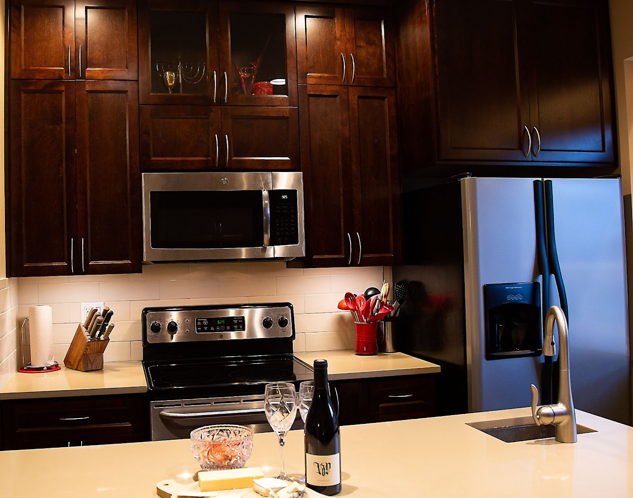 European Inspired Kitchen Gallery with Main Floor Remodel