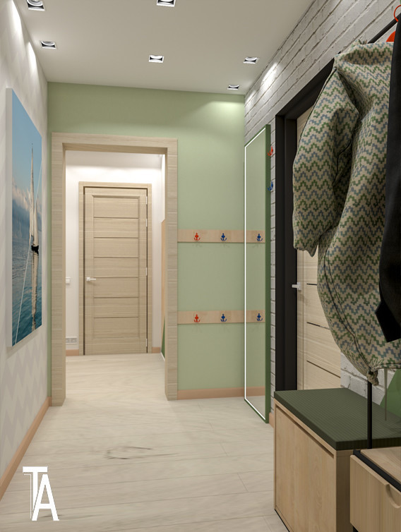 Интерьер двухкомнатной квартиры