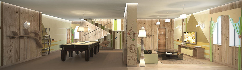 Бильярдная.