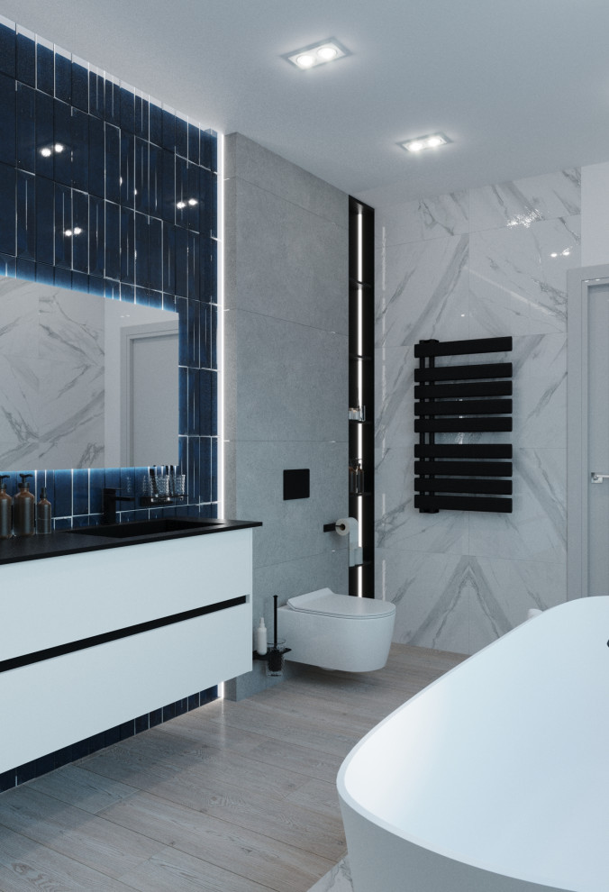 Ванная комната в загородном доме