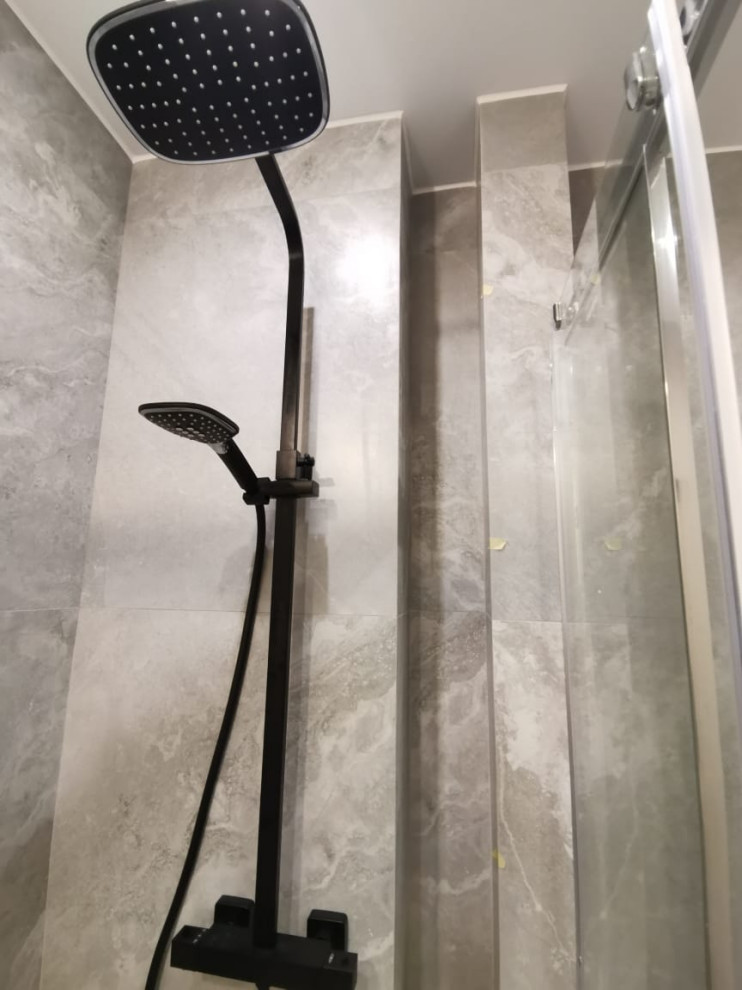 Квартира в светлых тонах с реечным декором