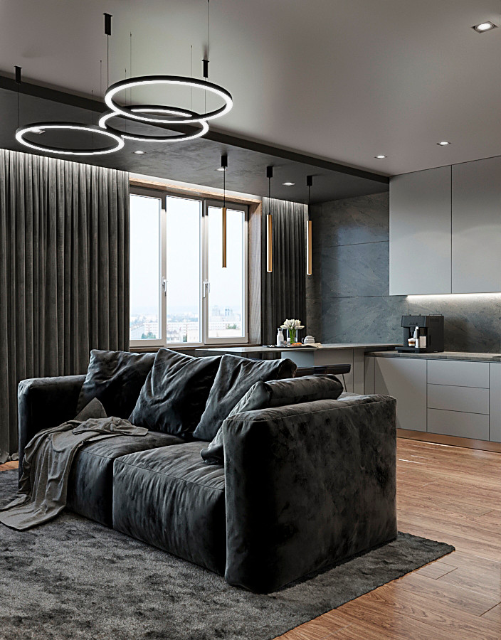 Дизайн квартиры в Москве ул. Беговая