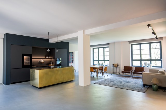 Stylische Idee Kuchenfronten Aus Metall