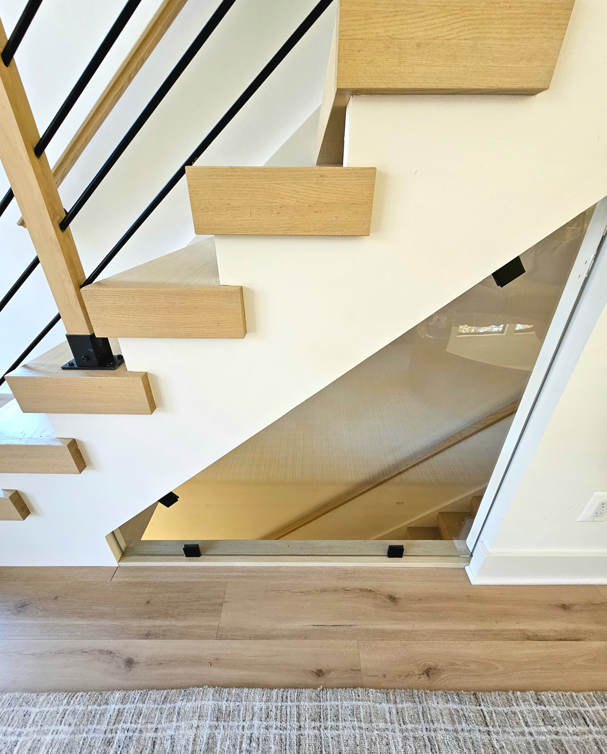 111_Open-Rise Stair with a Stunning Pool View, Great Falls, VA 22066
