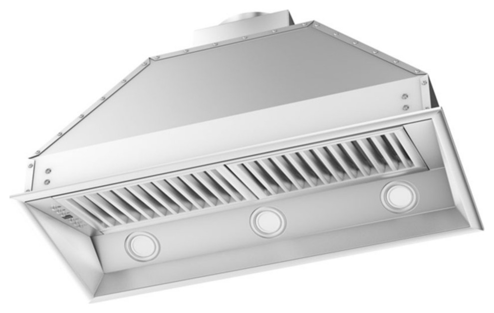ZLINE 40" Remote Blower Range Hood Insert, Stainless Steel, 698RD40