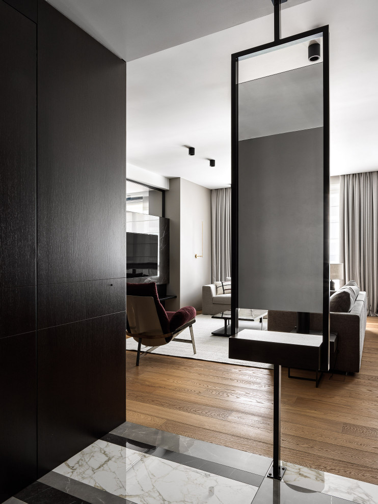 Квартира со стеклянным кубом