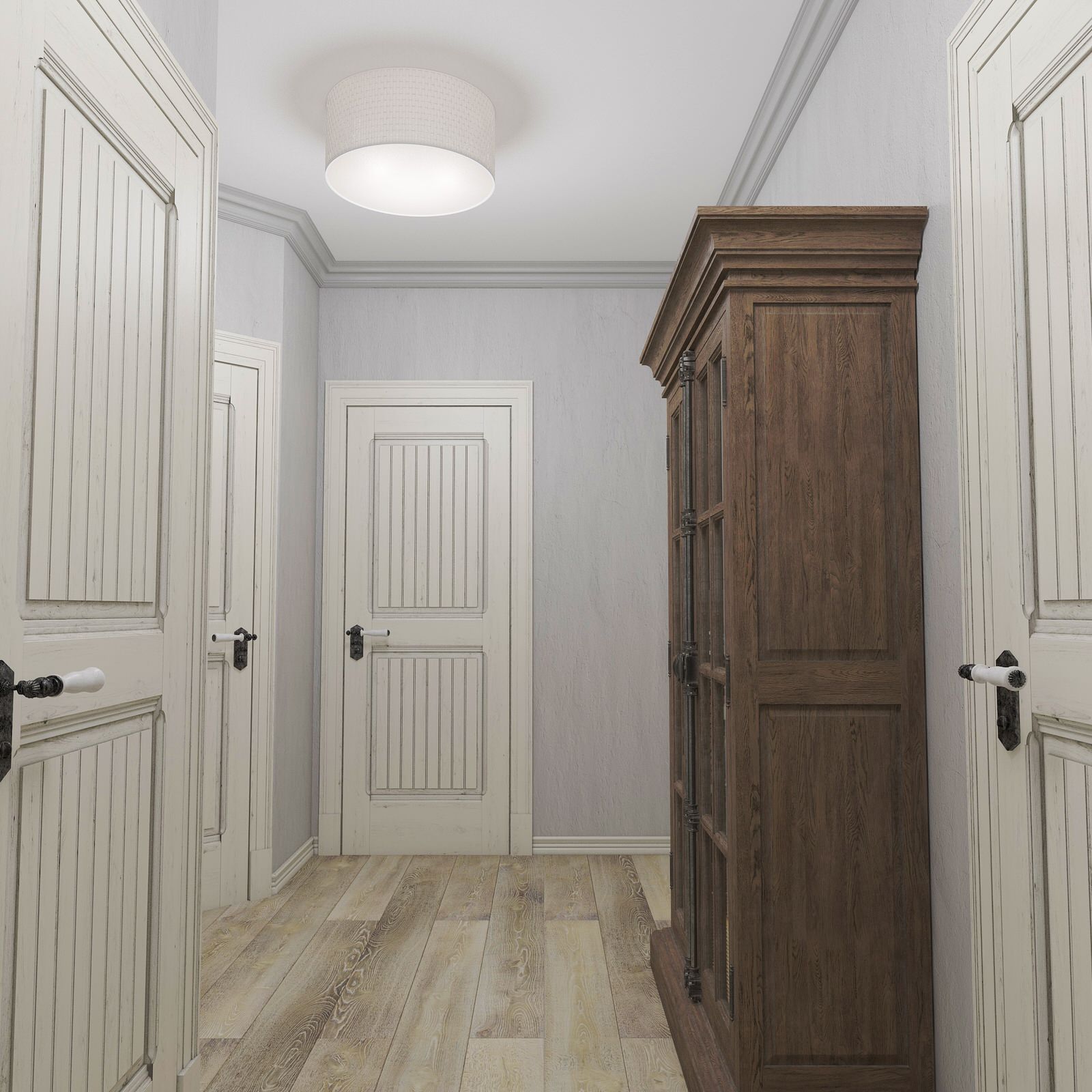 Проект квартиры в стиле Прованс (70 кв м)