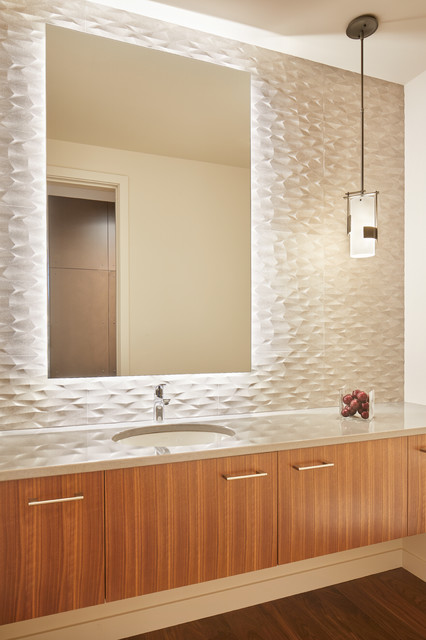 Five Residence trendy-lille-badevaerelse